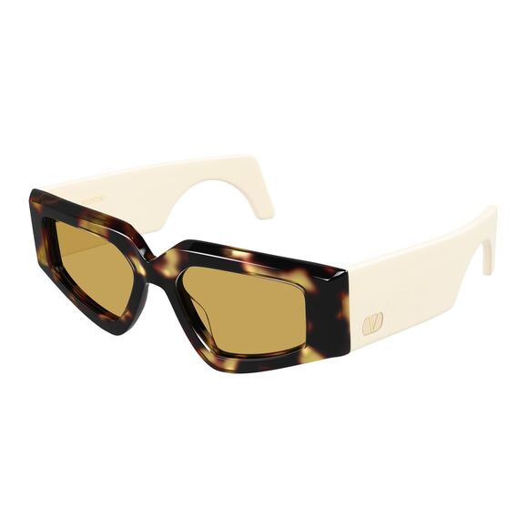 Valentino VG0006S Sunglasses 2 Havana Ivory